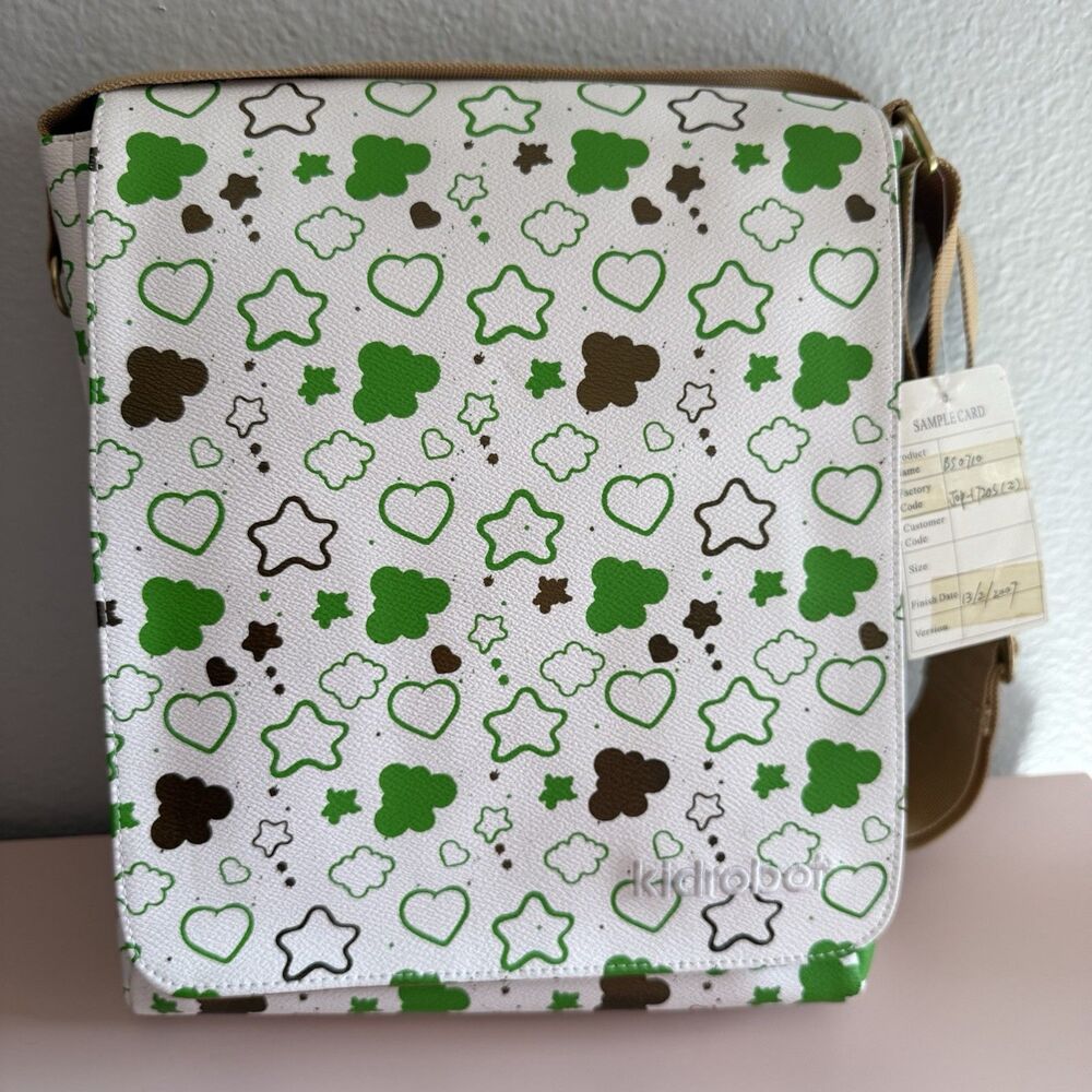 RARE SAMPLE/PROTOTYPE Y2K Vintage KIDROBOT KID ROBOT Messenger Bag NEW 2007